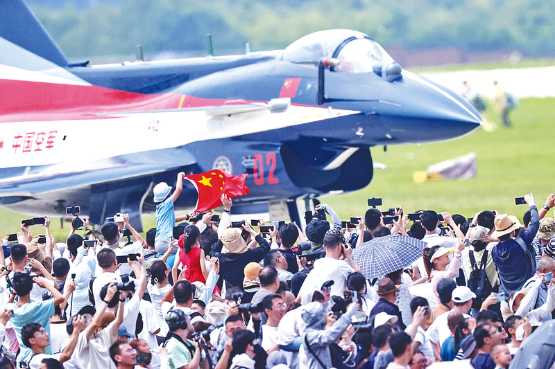 疯狂抽动，啊啊啊长春航空展迎来首个公众日